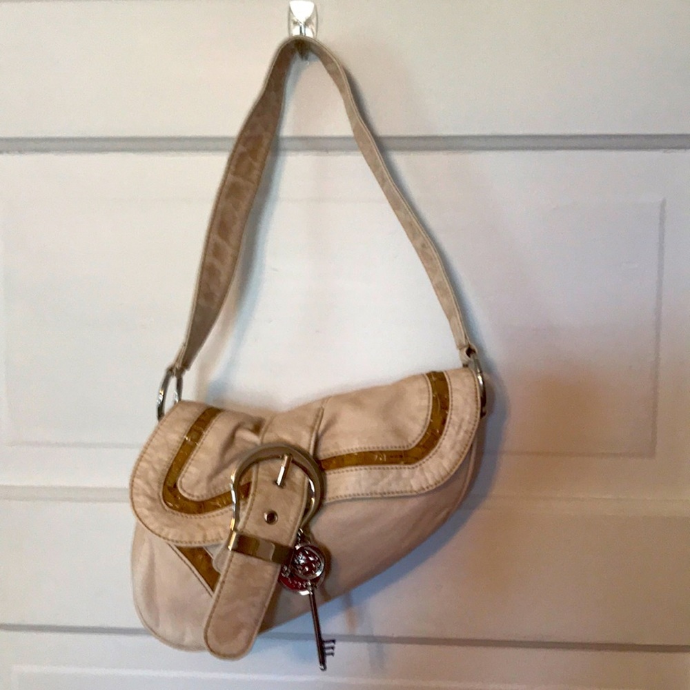 Embellished shoulder bag